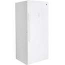 GE 21.3 cu. ft. Upright Freezer with LED lighting FUF21DLRWWFUF21DLRWW