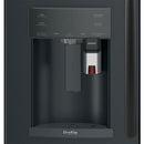 GE Profile 36-inch, 27.8 Cu. Ft. French 3-Door Refrigerator with Keurig® K-Cup® Brewing System (Black Slate) PFE28PELDS (PFE28PELDS)