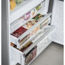 Haier 28-inch, 15 cu. ft. Bottom Freezer Refrigerator HRB15N3BGSHRB15N3BGS