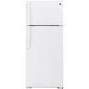 GE 28-inch, 17.5 cu. ft. Top Freezer Refrigerator (White)GTS18HGNRWW