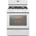 Whirlpool 30-inch Freestanding Gas Range with AccuSimmer® Burner WFG505M0BW