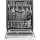 Whirlpool quiet 55 dBA, 24-inch Built-in Dishwasher with Boost Cycle (White)
