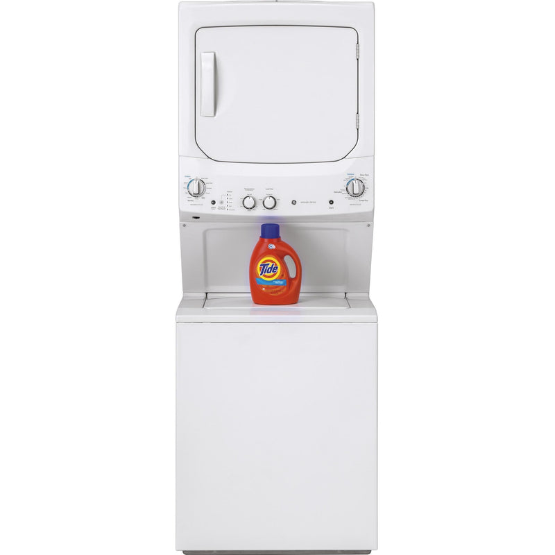 GE Stacked Washer/Dryer Electric Laundry Center GUV27ESSMWW (GUV27ESSMWW)