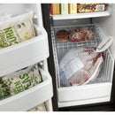 GE 36-inch 25.3 cu.ft. Freestanding Side-by-Side Refrigerator with LED Lighting GSE25GGPWWGSE25GGPWW