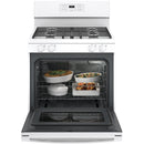 GE 30-inch Freestanding Gas Range with Precise Simmer Burner JGBS61DPWWJGBS61DPWW