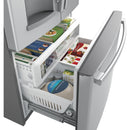 GE Profile 36-inch, 27.8 cu. ft. French 3-Door Refrigerator PFD28KSLSS (PFD28KSLSS)