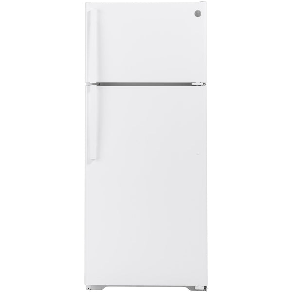 GE 28-inch, 17.5 cu. ft. Top Freezer Refrigerator GTS18HGNRWW