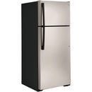 GE 28-inch, 17.5 cu. ft. Top Freezer Refrigerator with Icemaker GIE18GCNRSA