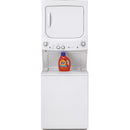 GE Stacked Washer/Dryer Electric Laundry Center GUD27ESSMWWGUD27ESSMWW