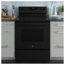 GE 30-inch Freestanding Electric Range with SmartHQ™ GRF400PVBB (GRF400PVBB)