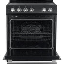 Forno 30-inch, 5 cu.ft Leonardo Espresso Electric Range FFSEL6012-30BLK