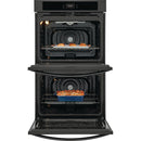 Frigidaire 30-inch Double Electric Wall Oven with Fan Convection FCWD3027AB