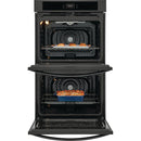 Frigidaire 30-inch Double Electric Wall Oven with Fan Convection FCWD3027ABFCWD3027AB