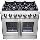 Forno 36-inch Freestanding Gas Range with Convection Technology FFSGS6439-36FFSGS643936