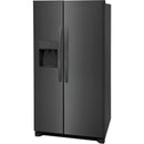 Frigidaire 36-inch, 25.6 cu.ft. Freestanding Side-by-Side Refrigerator with Ice and Water Dispensing System FRSS2623AD