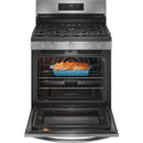 Frigidaire 30-inch Gas Range with Air Fry FCRG3083AS