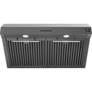 Forno Bari 30-inch Espresso Under Cabinet Range Hood FRHUC5255-30BLK