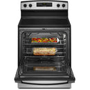 Amana 30-inch Freestanding Electric Range with Temp Assure™ Cooking System AER6303MMS