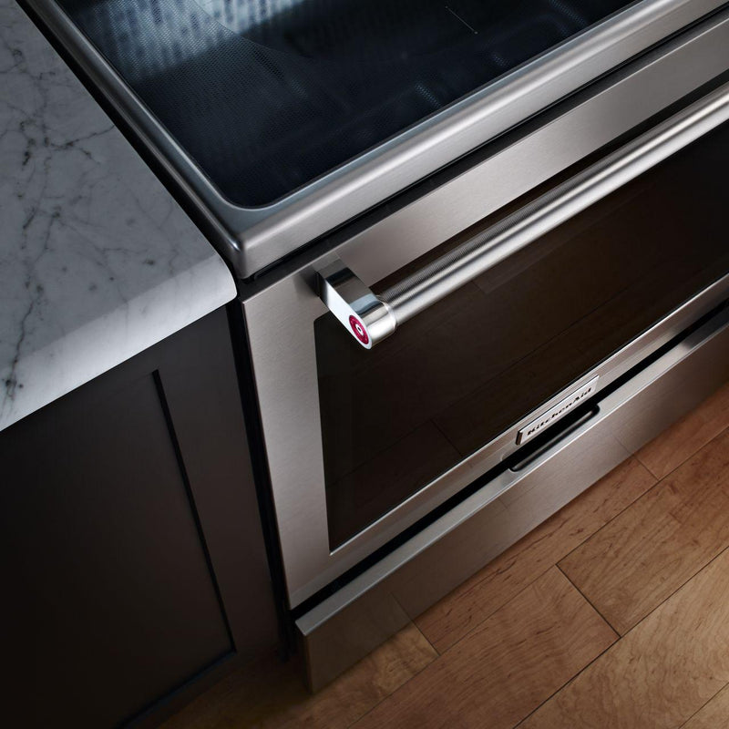 KitchenAid 30-inch Freestanding Electric Range KFEG500ESS