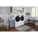 Whirlpool 7.4 cu. ft. Front Load Electric Dryer with Sanitize Cycle YWED5605MW (White)YWED5605MW
