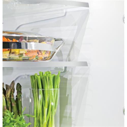 GE Profile 36-inch, 22.2 cu.ft. Counter-Depth French 3-Door Refrigerator with Water and Ice Dispensing System PYE22KYNFS