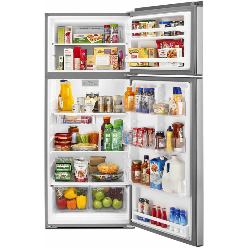 Whirlpool 28-inch, 17.64 cu. ft. Top Freezer Refrigerator WRT518SZFM