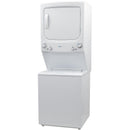 GE Stacked Washer/Dryer Electric Laundry Center with Stainless Steel Basket GUD27EEPVDGGUD27EEPVDG