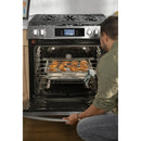 Frigidaire Gallery 30-inch Gas Range with Convection Technology (Stainless Steel)GCFG3060BF