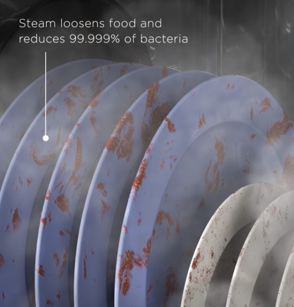 GE Adora series ENERGY STAR? Dishwasher with Hidden Controls (DDT700SGNBB)