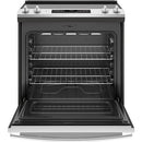 GE 30-inch Slide-In Electric Range JS645SL (Stainless Steel)JS645SLSS