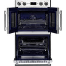 Forno Gallico 30-inch Double Wall Oven with French Door FBOEL1388-30FBOEL138830