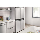 Whirlpool 36-inch, 19.4 cu.ft. Counter-Depth French 4-Door Refrigerator with Custom Temperature Control (Fingerprint Resistant Stainless) (WRQA59CNKZ)