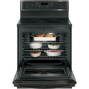 GE Profile 30-inch Freestanding Electric Range with Convection Technology PB911BJTS
