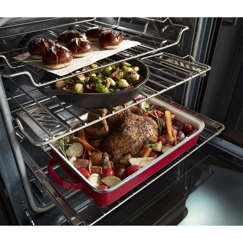 KitchenAid 30-inch Freestanding Electric Range KFEG500ESS
