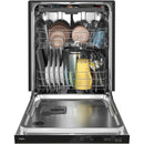 Whirlpool 24-inch Built-in Dishwasher with Sani Rinse® Option WDTA50SAKV (Black Stainless Fingerprint Resistant)WDTA50SAKV