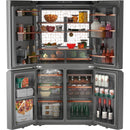Café 36-inch, 27.4 cu. ft. French 4-Door Refrigerator with Dual-Dispense AutoFill Pitcher CAE28DM5TS5