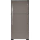 GE 30-inch, 19.1 cu.ft. Freestanding Top Freezer Refrigerator with LED Lighting GTS19KMNRESGTS19KMNRES