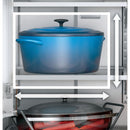 GE 36-inch, 25.6 cu. ft. French 3-Door Refrigerator GFE26JGMBB