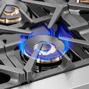 Forno Capriasca 48-inch Freestanding Dual Fuel Range FFSGS6387-48FFSGS638748