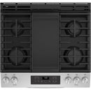 GE 30-inch Slide-In Gas Range JGSS66SELSS