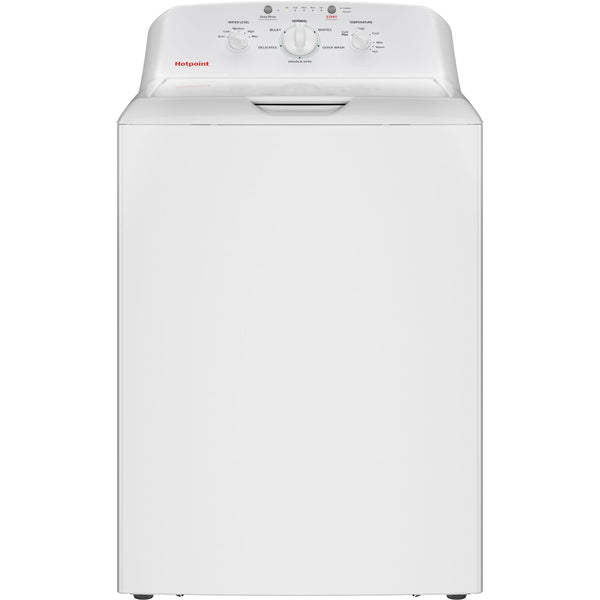 Hotpoint 4.0 cu. ft. Top Loading Washer with Stainless Steel Basket HTW265ASWWW (HTW265ASWWW)