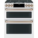Caf? 30-inch Slide-in Dual-Fuel Range with Convection C2S950P4MW2C2S950P4MW2