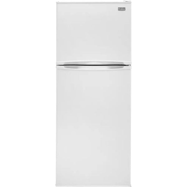 Haier 24-inch, 9.8 cu. ft. Top Freezer Refrigerator HA10TG21SW (HA10TG21SW)