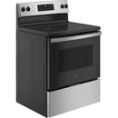 GE 30-inch Freestanding Electric Range JBS62RW (Stainless Steel)JBS62RWSS