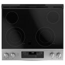 GE 30-inch Slide-In Electric Range JS645SL (Stainless Steel)JS645SLSS