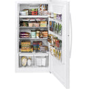 GE 17.3 cu. ft. Upright Freezer with LED Lighting FUF17DLRWWFUF17DLRWW