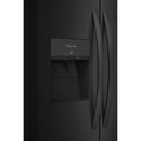 Frigidaire 36-inch, 25.6 cu.ft. Freestanding Side-by-Side Refrigerator with Ice and Water Dispensing System FRSS2623ABFRSS2623AB