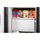 GE 36-inch 25.3 cu.ft. Freestanding Side-by-Side Refrigerator with LED Lighting GSE25GGPWWGSE25GGPWW