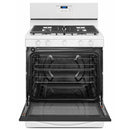 Whirlpool 30-inch Freestanding Gas Range with AccuSimmer® Burner WFG505M0BW