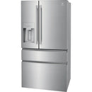 Electrolux 36-inch, 21.8 cu.ft. Counter-Depth French 4-Door Refrigerator with TempAdapt™ Drawer ERMC2295AS